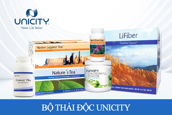 Bộ sản phẩm thải độc Unicity